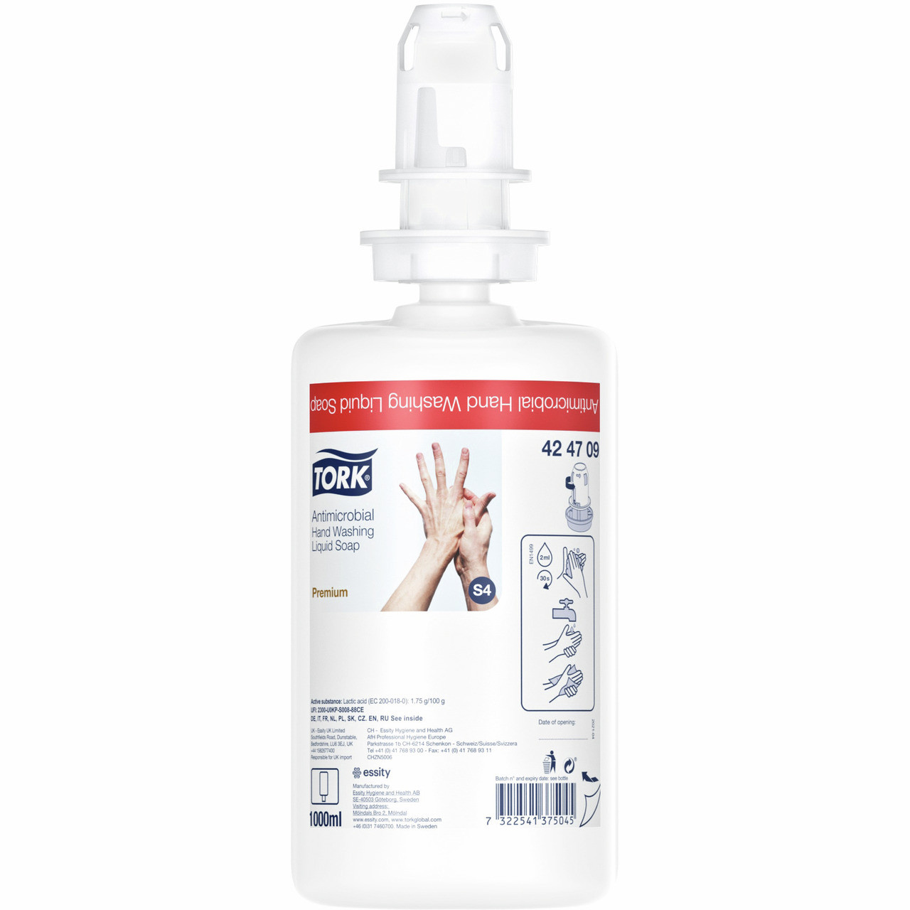 Flüssigseife zur Händedekontamination 6 x 1,00 l